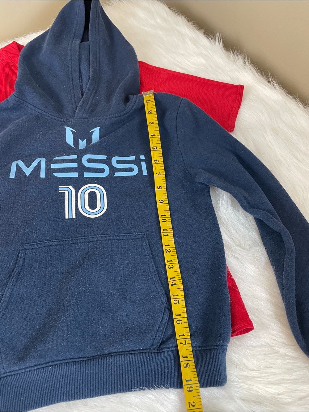 Soccer bundle Messi hoodie medium and Nike Manchester United XL - Picture 6 of 14